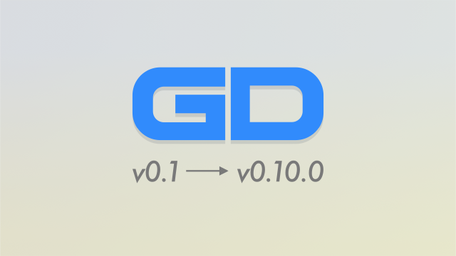 The Great Docs logo with the version number range