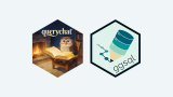 A querychat app showing a natural language conversation with inline ggsql visualizations and SQL query results