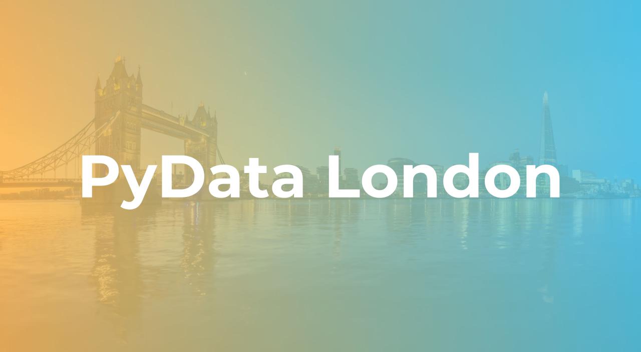 PyData London 2026