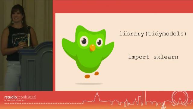 Kelly Bodwin | Translating from {tidymodels} and scikit-learn: Lessons from a 'bilingual' course