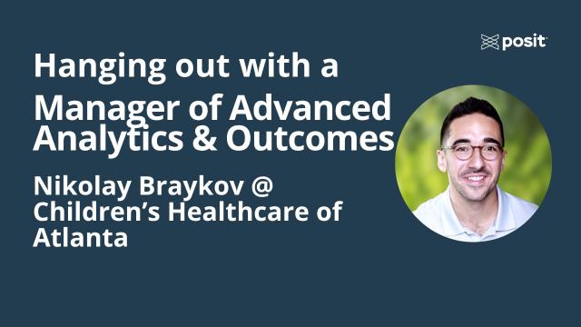 Clinical data science when your patients are kids | Nikolay Braykov | Data Science Hangout