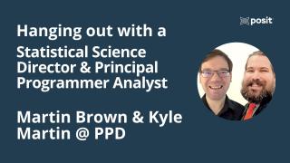 Building open source tools in Pharma | Kyle Austin & Martin Brown | Data Science Hangout